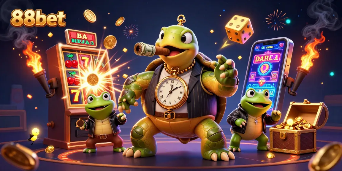 Experience thrilling wins with 88bet in a vibrant casino scene bursting with excitement.