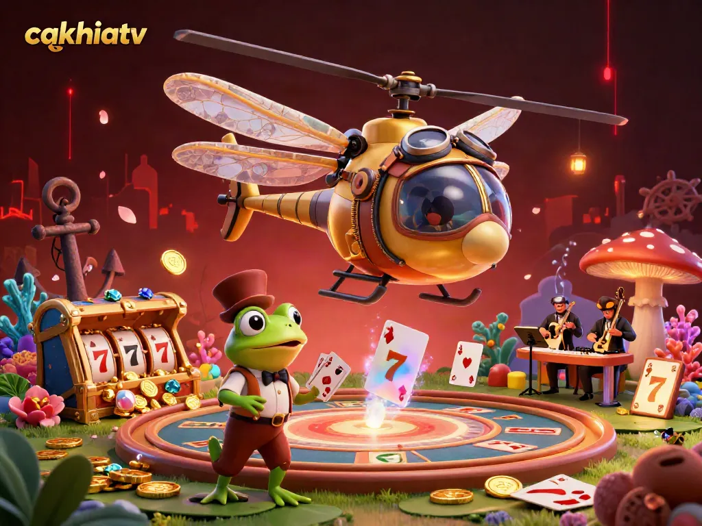 Cakhiatv offers an exciting gaming scene with vibrant graphics and engaging action.
