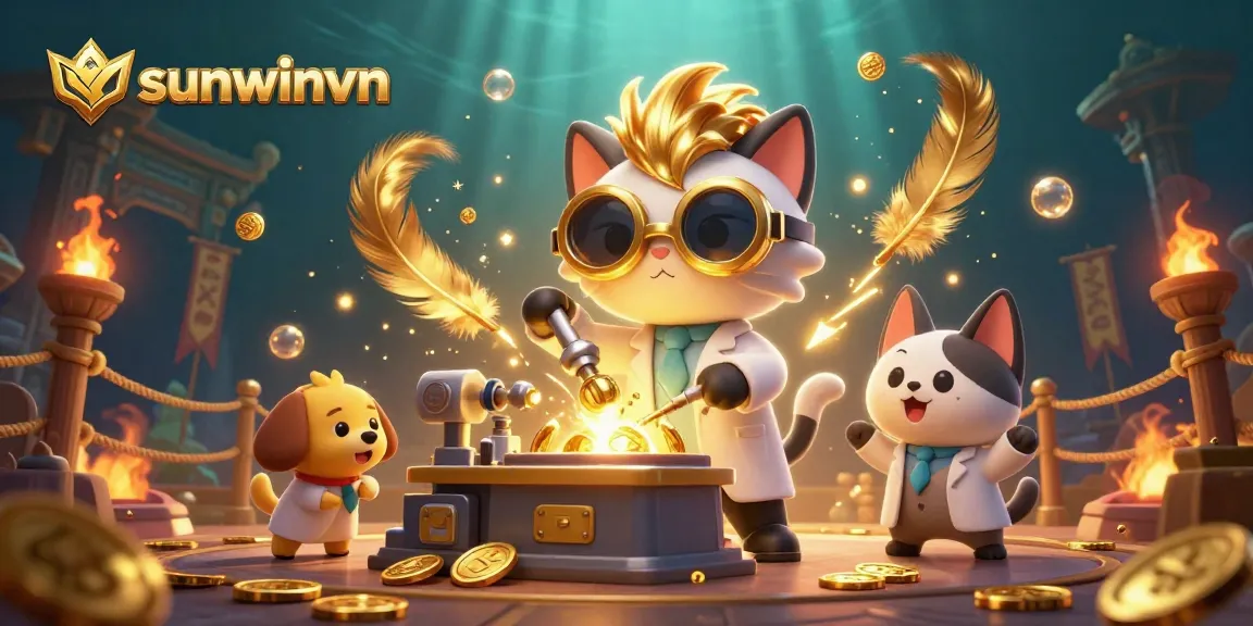 Engage with sunwinvn's exciting casino experience featuring a virtual gold-coin replication machine.