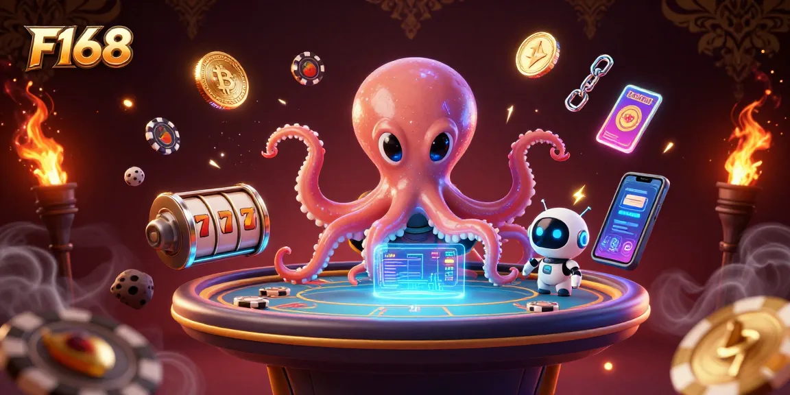 Engage in thrilling slot action at F168 with vibrant 3D elements and dynamic character interactions.